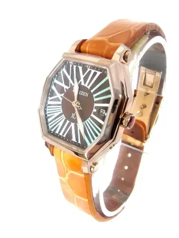 [전파 솔라, 새상품급, 레어] CITIZEN 시티즌 크로스 씨 옥타곤