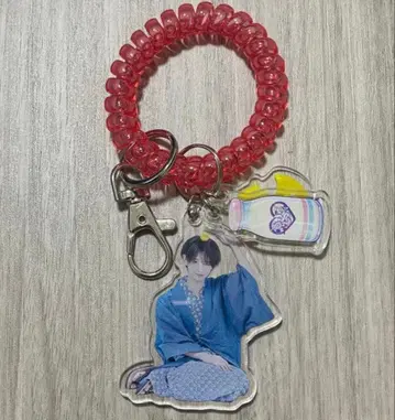 러브시크릿 극락탕 콜라보 락커 키 홀더풍 키링