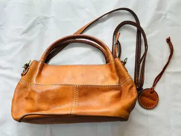 천연 가죽 zucchero filato 2way 숄더백 정품 택 새상품