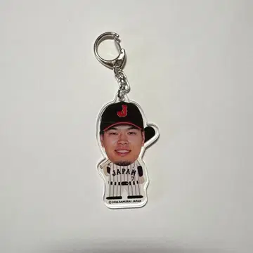 사무라이 재팬 WBC 사토 테루아키 빅 페이스 아크릴 키링