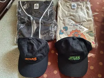 ATLAS 아틀라스 캡 롱티 베이스볼 셔츠