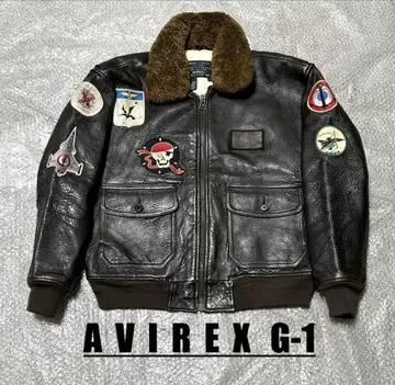 5AVIREX G-1 가죽 TOPGUN MA-1 할리 gpz ninja
