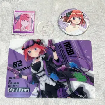 5등분의 신부 니노 아크릴 스탠드 캔뱃지 제일복권