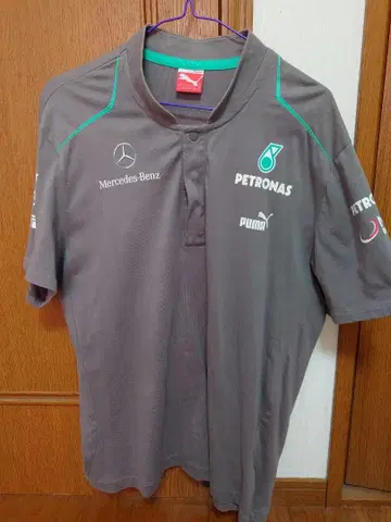 메르세데스 AMG 레이스 피케 셔츠 사이즈 L