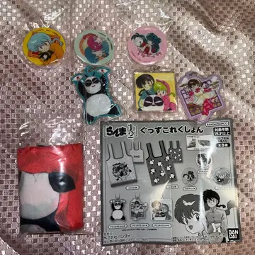 란마 1/2 가챠가챠 에코백 키링 스마트폰 그립 샴푸