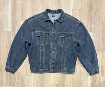 80s 90s lee 데님 자켓 101 220 선염 블랙