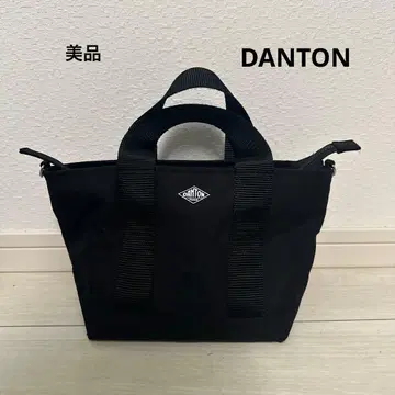 [ 새상품급 ] 단톤 코듀라 나일론 미니 토트백 블랙