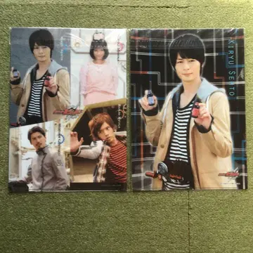 가면라이더 빌드 로손 한정판 패턴 클리어 파일 세트