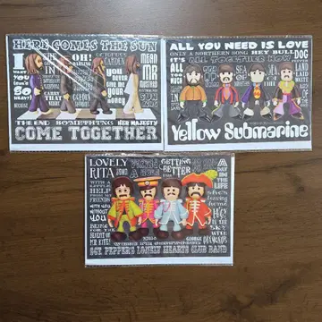 비틀즈 카드 영국 The Beatles