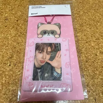 zeroni hanini 포토 카드 홀더 키링 트레이딩 카드 포함