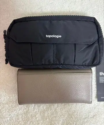 [ 미사용 택 포함 ] topologie 숄더백 블랙 8미리 스트랩 포함
