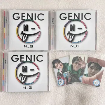 GENIC N_G CD 트레이딩 카드 세트 아메미야 쇼