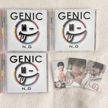 GENIC N_G CD 트레이딩 카드 세트 마시코 아츠키