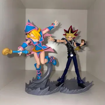 유희왕 전광절경 어둠의 유희 블랙 매지션 걸 피규어