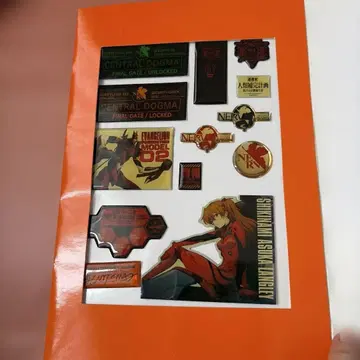 에반게리온 파 특제 스티커 세트 2009년 입체