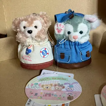 더피 일행의 숨바꼭질 봉제 인형 스트랩 젤라토니