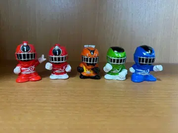 열차전대 토큐저 손가락 인형 소프트 비닐