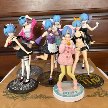 리제로 렘 피규어 7개 세트