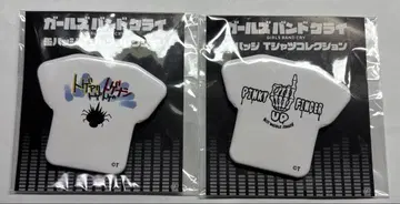 걸즈 밴드 크라이 캔뱃지 티셔츠 컬렉션 2종