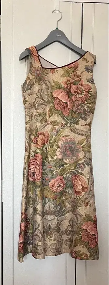 에프리스 도쿄 블라우스 일본제 꽃무늬 원피스