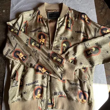 히스테릭스 얇은 소재 블루종