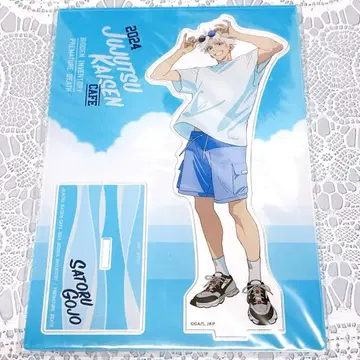 주술회전 카페 아크릴 스탠드 고전 고죠