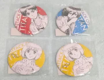 [ 미개봉 ] 진격의 거인 엘렌 미카사 아르민 WITSTUDIO 캔뱃지