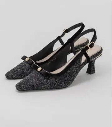 [컨디션 최상] RANDA 란다 펄 리본 클래시컬 펌프스 S