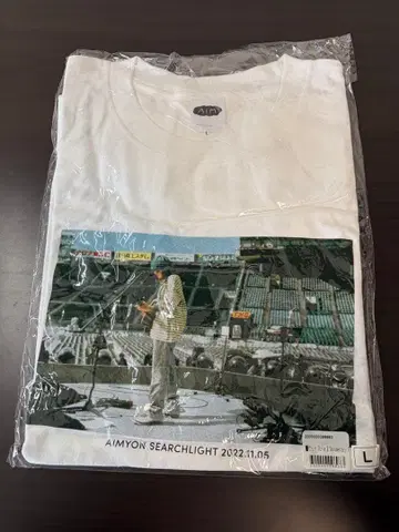 아이묭 서치라이트 메모리얼T셔츠 L사이즈