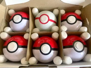 [ 익명 배송 ] 포케파크 칸토 몬스터볼 5개 프리미어볼 1개