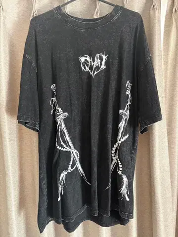 마자리 Back Stage 콜라보 셔츠 블랙