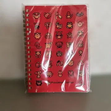 (새상품) 포켓몬 센터 금은, B6 링 노트, 게임 도트 금은, 포켓몬