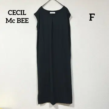 CECIL Mc BEE 슬리브리스 원피스 사이드 슬릿