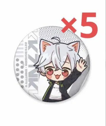 제5인격 ZETA DIVISION 카즈고양이 캔뱃지