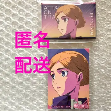 히스토리아 캔뱃지 카드 진격의 거인 WIT TSUTAYA 격동 나고야