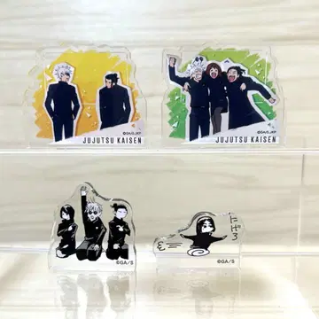 낱개 판매 주술회전 아크릴 블록 고죠 사토루 게토 스구루 이에이리 쇼코