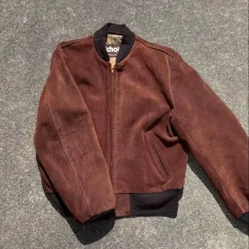 SCHOTT 스웨이드 자켓 MA-1형 42