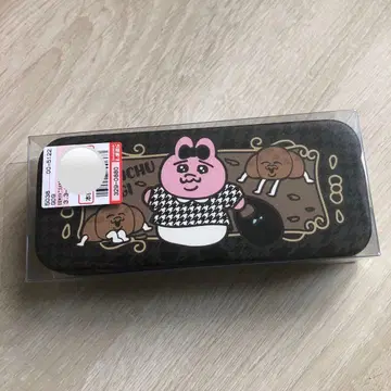 빤쮸토끼 하운드투스 체크 안경 케이스 크로스 포함 시마무라