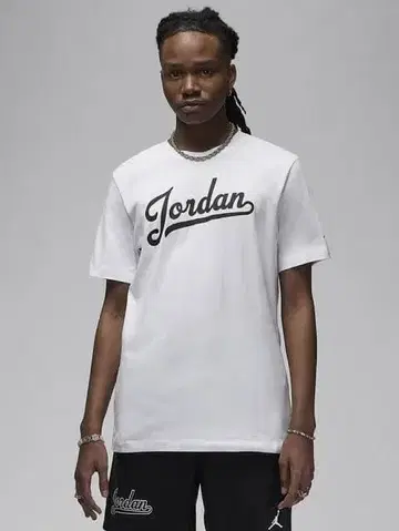 조던 화이트 T셔츠 조던 사이즈 S