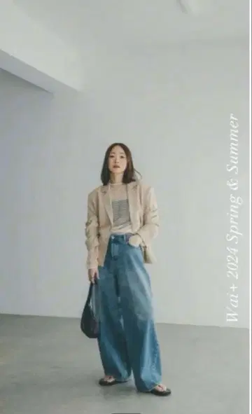 새상품급 wai SHIPS 노지리 미호 부처 크로스 자켓 36