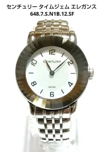 센추리 타임젬 엘레강스 648.7.S.N1B.12.SF