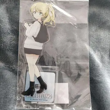 안코 축제 걸즈 앤 판처 AMNIBUS 사복 아크릴 스탠드 다즐링 새상품