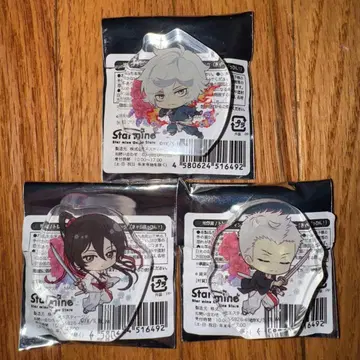 지옥락 캬라홋핀! 트레이딩 다이컷 아크릴 블록 3종 세트