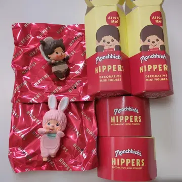 몬치치 히퍼스 미니 피규어 베비치치 여아 침탄 핑크