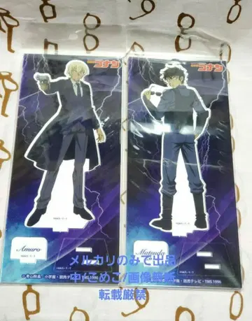 명탐정 코난 아크릴 스탠드 강준영(후루야 레이), 마츠다 진페이 세트