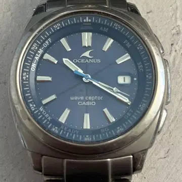 오시아나스 OCW-110TDJ 전파 수신 작동 중