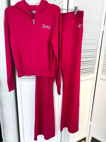 쥬시 꾸뛰르 플레어 팬츠 셋업 juicy couture