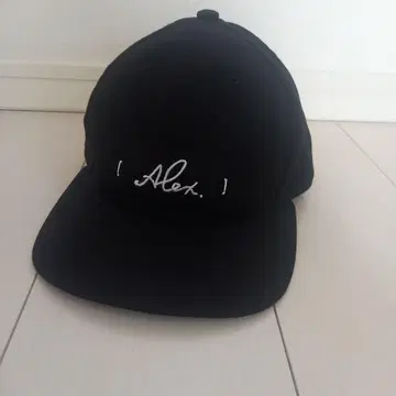 ALEXANDROS 알렉산드로스 캡 모자 샴페인 블랙