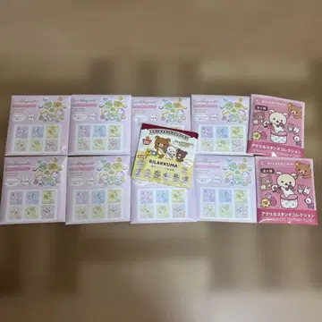 새상품 20주년 한정판 산엑스 리락쿠마 스미코 아크릴 스탠드