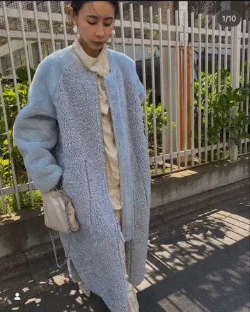 ameri VINTAGE TWIN BOA 2WAY COAT